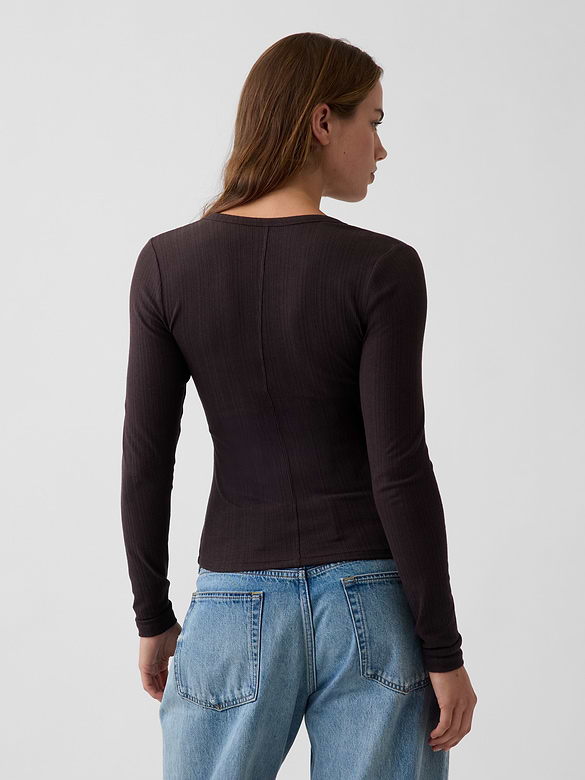 Variegated Rib Top