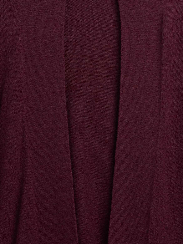 CashSoft Relaxed Open-Front Cardigan