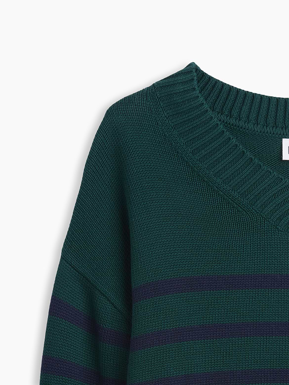 Oversized V-Neck Sweater