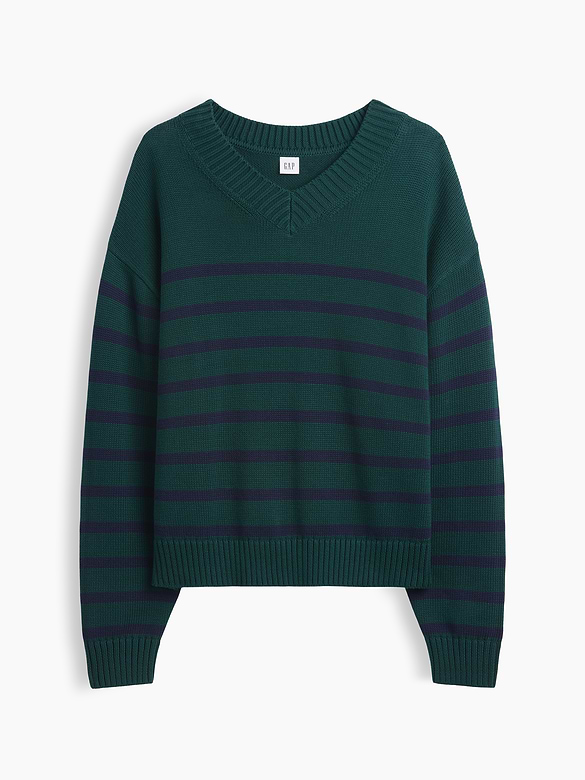 Oversized V-Neck Sweater