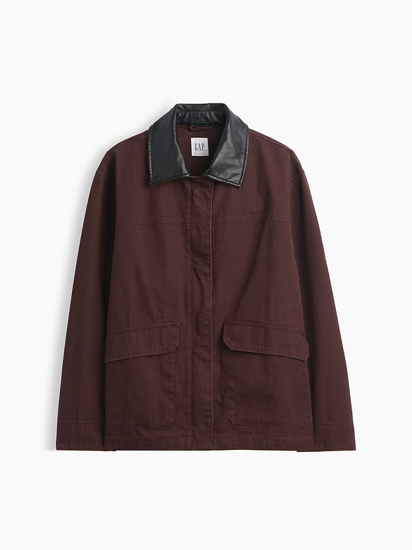 Relaxed Canvas Barn Jacket