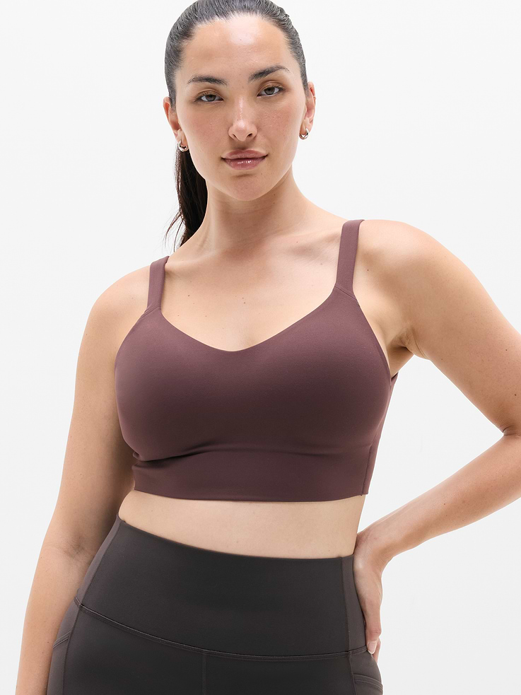 Image number 1 showing, Perfect Form Strappy Longline Bra D-DD