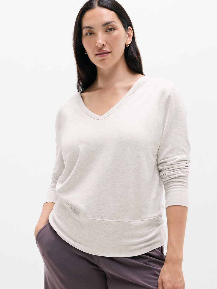 Image number 1 showing, Coaster Luxe V-Neck Sweatshirt