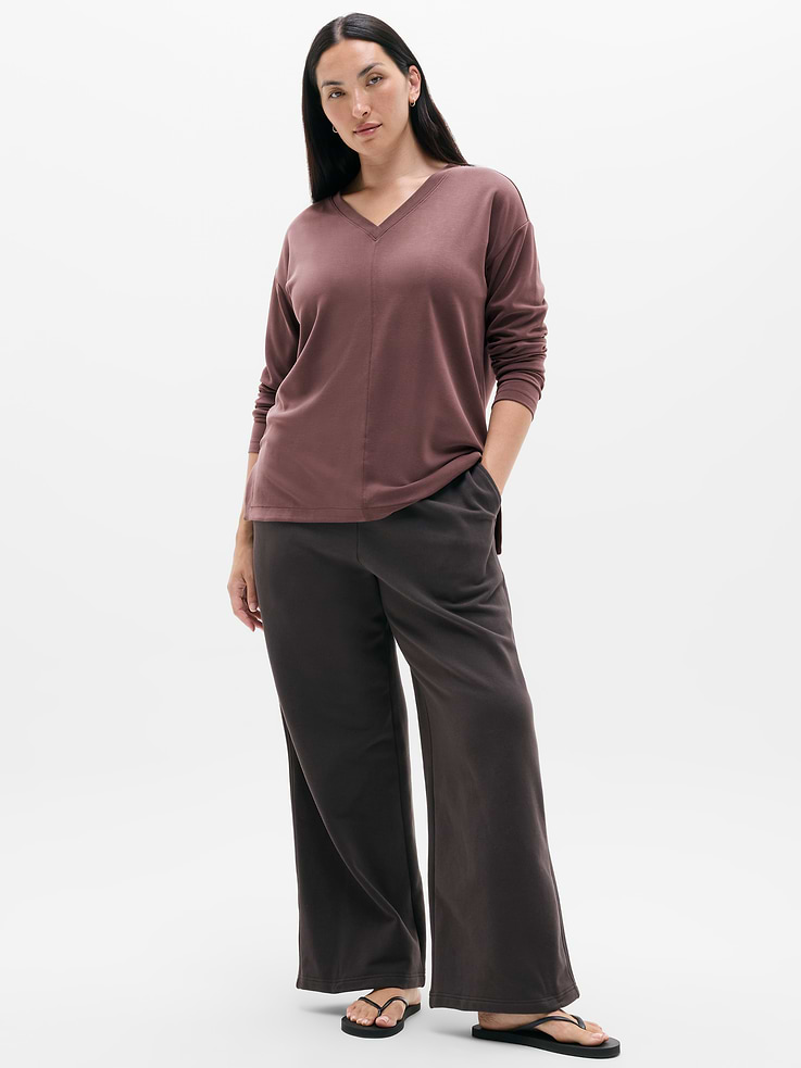Image number 4 showing, Seasoft V Neck Sweatshirt