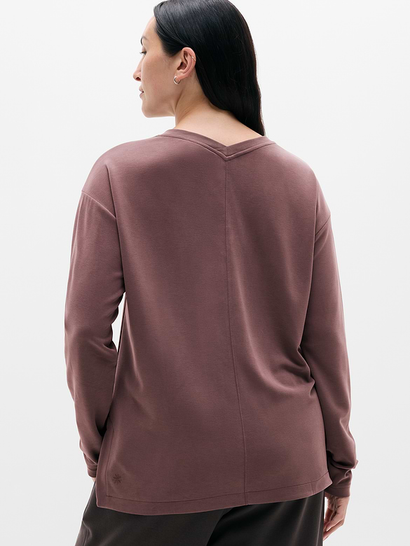 Seasoft V Neck Sweatshirt