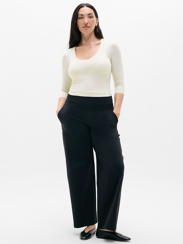 Bodymove Scoop Midi Sleeve Tee