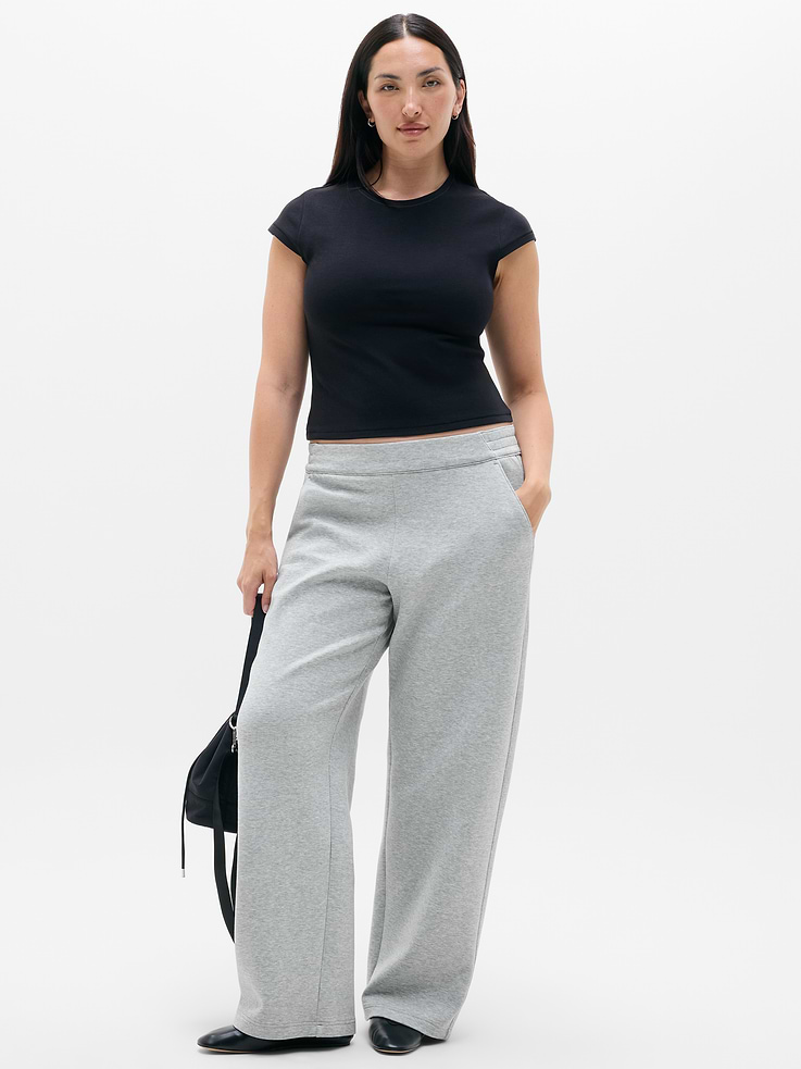 Image number 5 showing, Form Knit Mid Rise Straight Pant