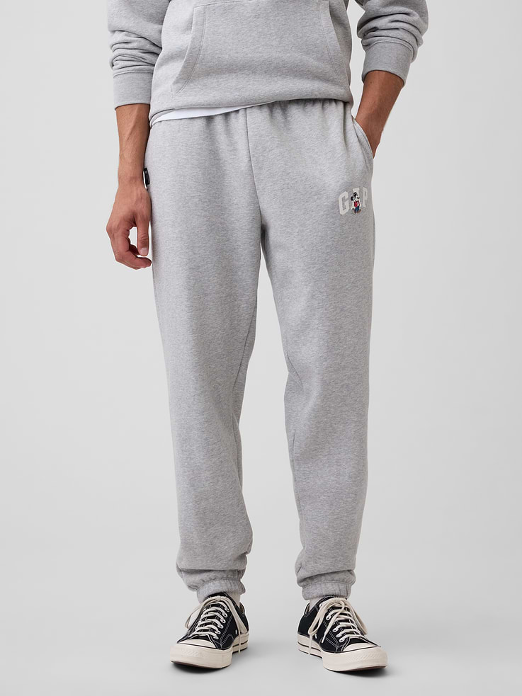 Image number 3 showing, Gap × Disney Mickey Mouse Relaxed Logo Joggers