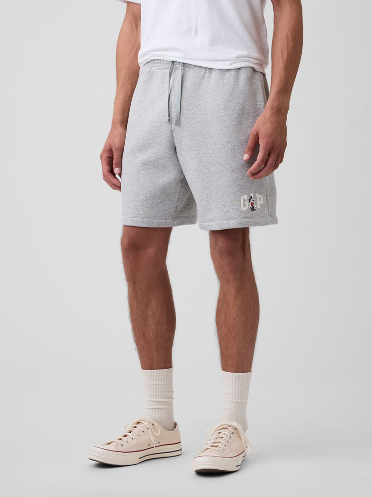 Image number 3 showing, Gap × Disney Mickey Mouse Logo Shorts