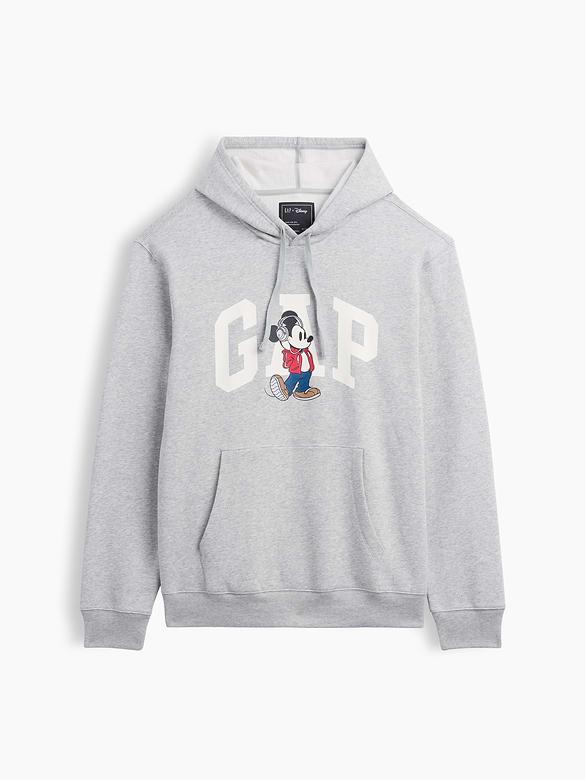 Gap × Disney Mickey Mouse Relaxed Logo Hoodie