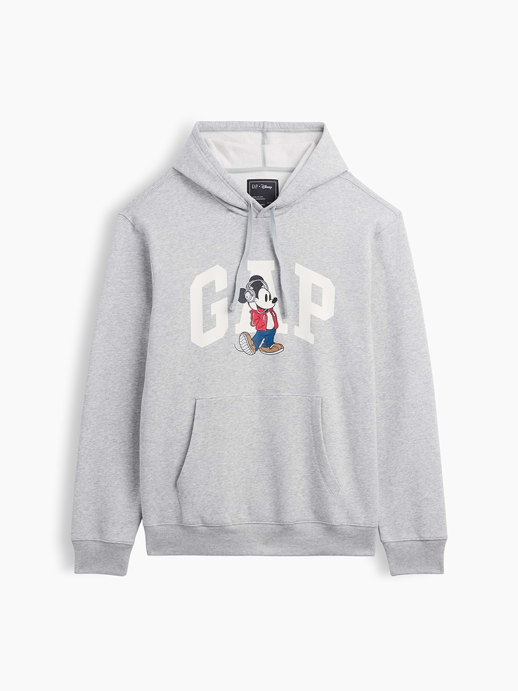 Image number 4 showing, Gap × Disney Mickey Mouse Relaxed Logo Hoodie