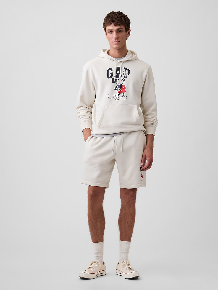 Image number 3 showing, Gap × Disney Mickey Mouse Relaxed Logo Hoodie