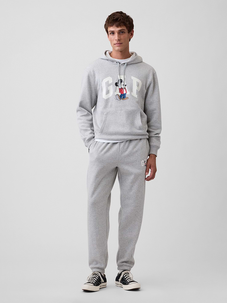 Image number 3 showing, Gap × Disney Mickey Mouse Relaxed Logo Hoodie