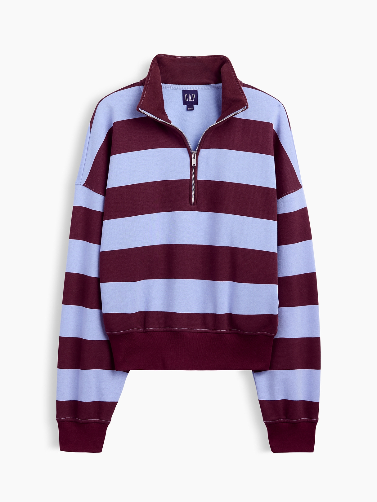 VintageSoft Oversized Half-Zip Wedge Pullover | Gap