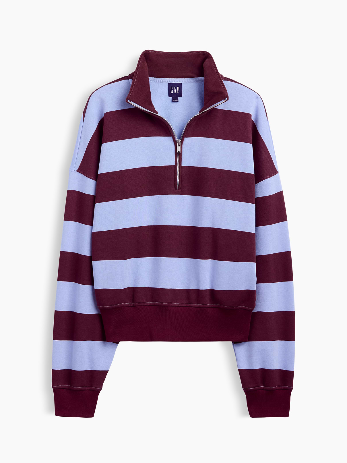 VintageSoft Oversized Half-Zip Wedge Pullover | Gap