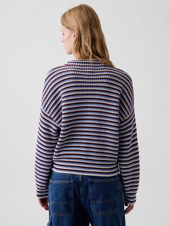100% Cotton Oversized Rollneck Sweater