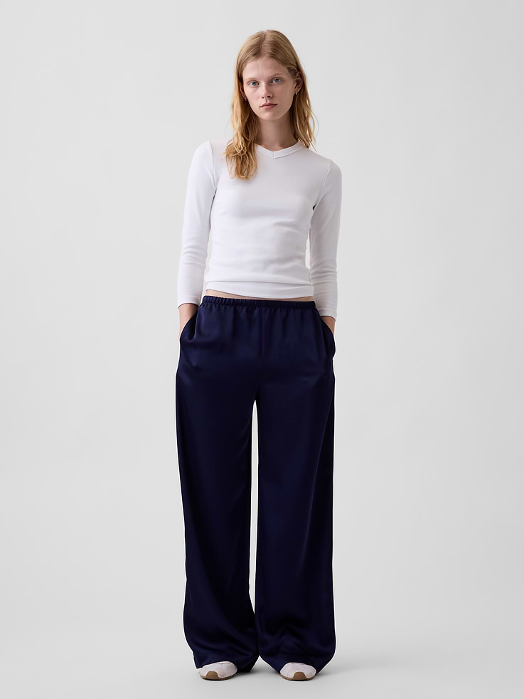Image number 2 showing, Modern High V-Neck T-Shirt
