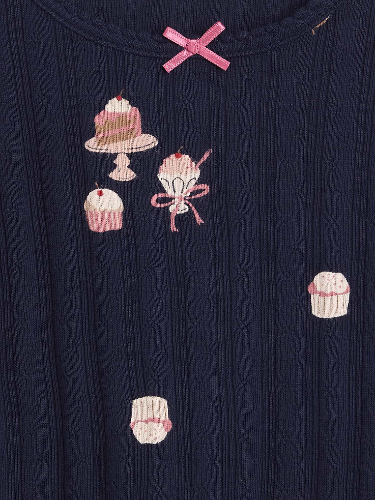 Image number 3 showing, Baby & Toddler Pointelle Rib T-Shirt