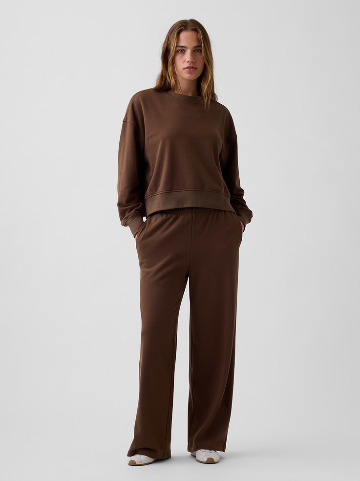 Image number 1 showing, Mid Rise VintageSoft Terry Loose Sweatpants