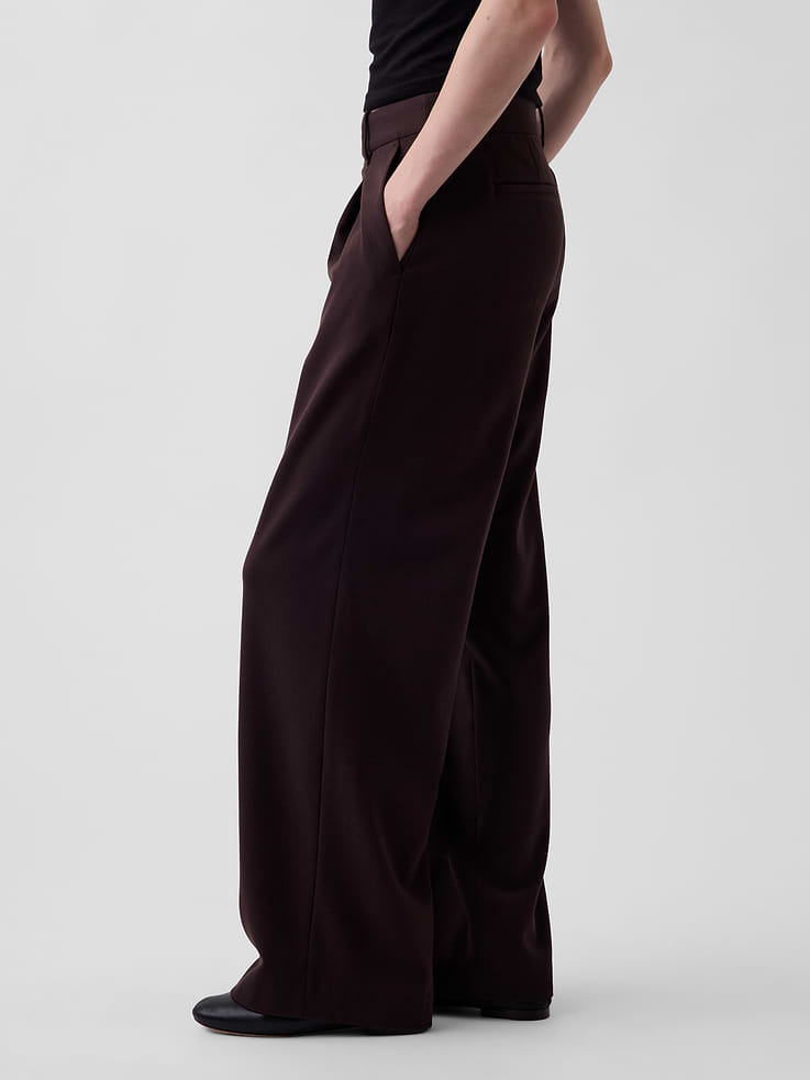 Image number 3 showing, 365 Low Rise Brushed Twill Pleated Trousers