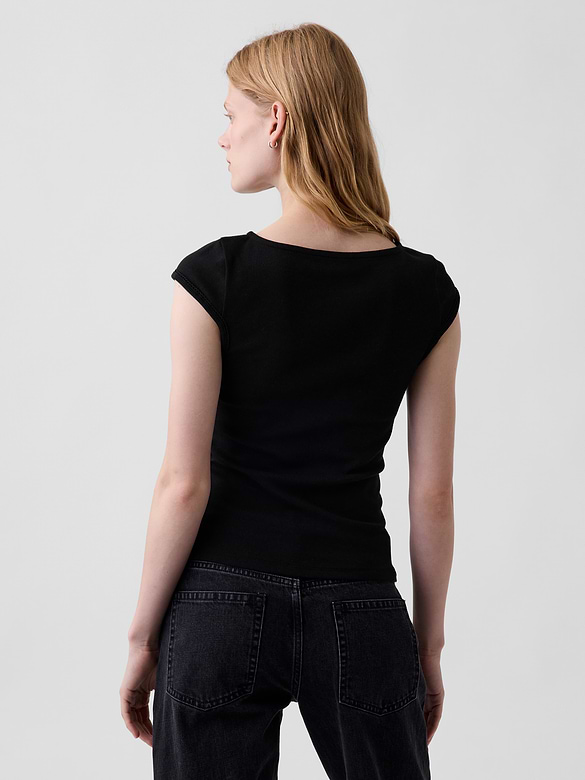 Modern Boatneck T-Shirt