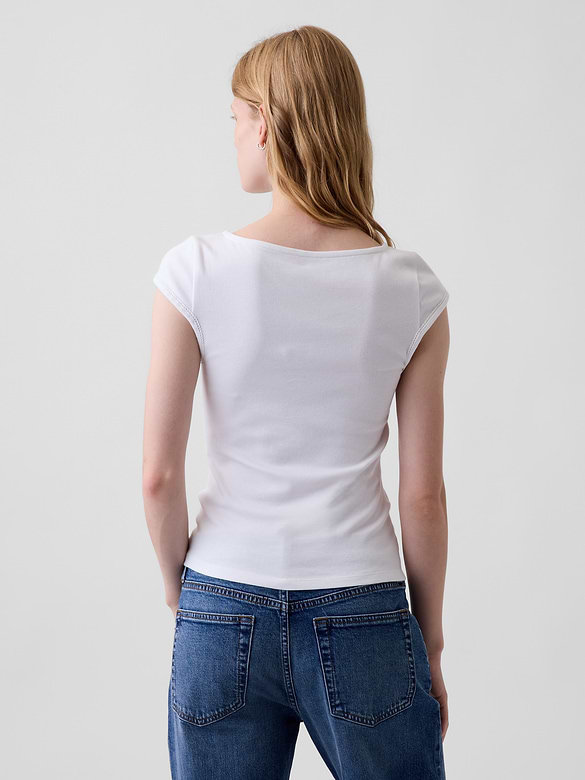 Modern Boatneck T-Shirt