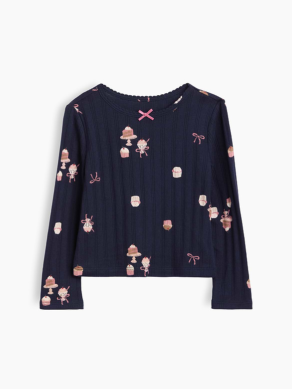 Baby & Toddler Pointelle Rib T-Shirt