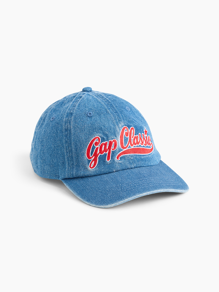 Image number 1 showing, Gap Classic Logo Denim Baseball Hat