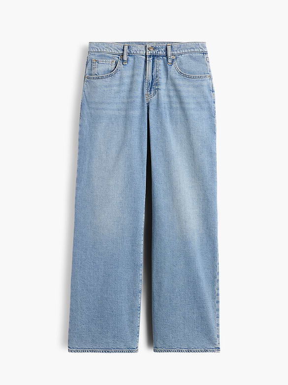Low Rise Baggy Flare Jeans