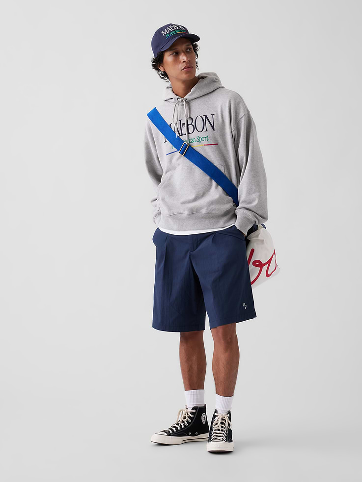 Image number 2 showing, Gap × Malbon Heavyweight Logo Hoodie