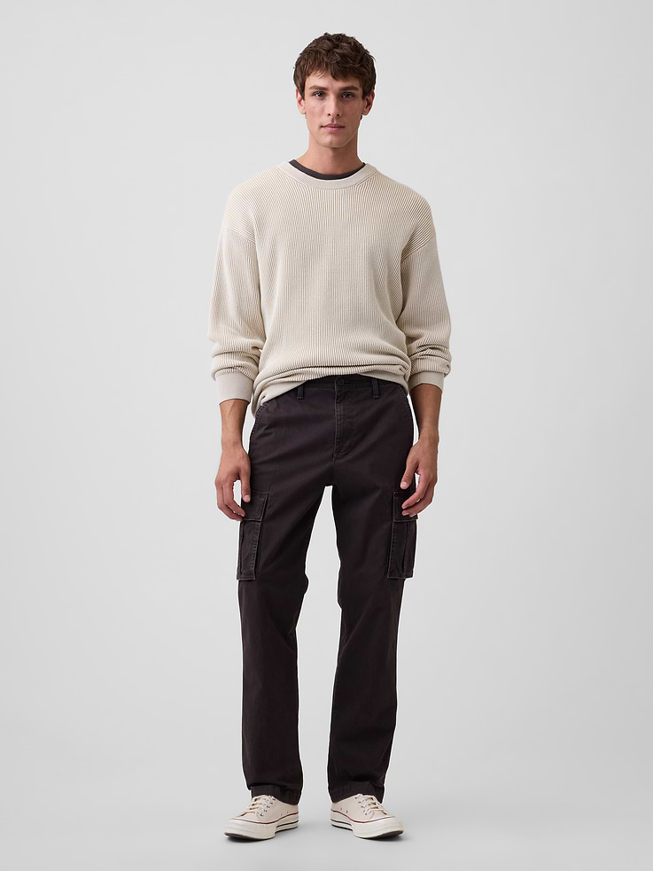 Image number 1 showing, GapFlex Essential Straight Cargo Pants
