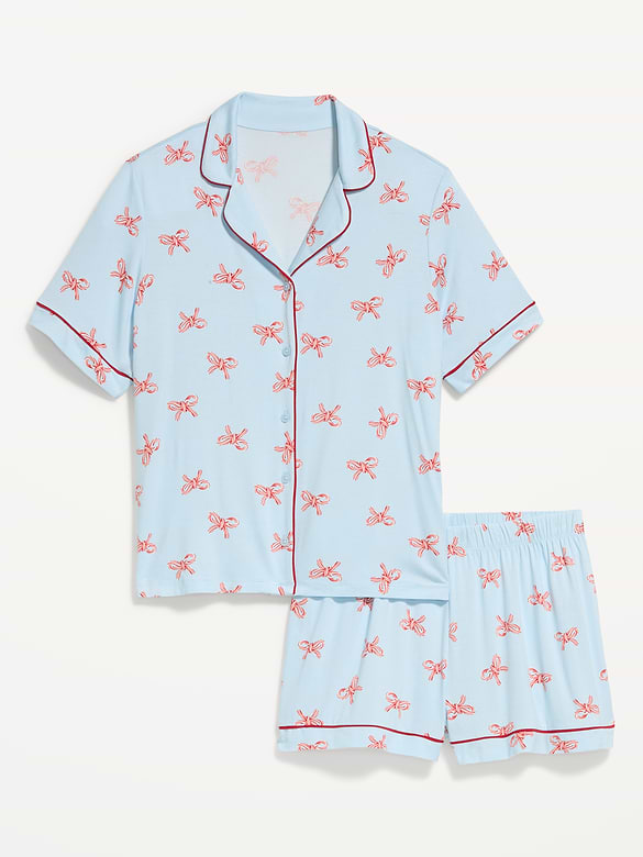 Sunday Sleep Knit Jersey Short Set