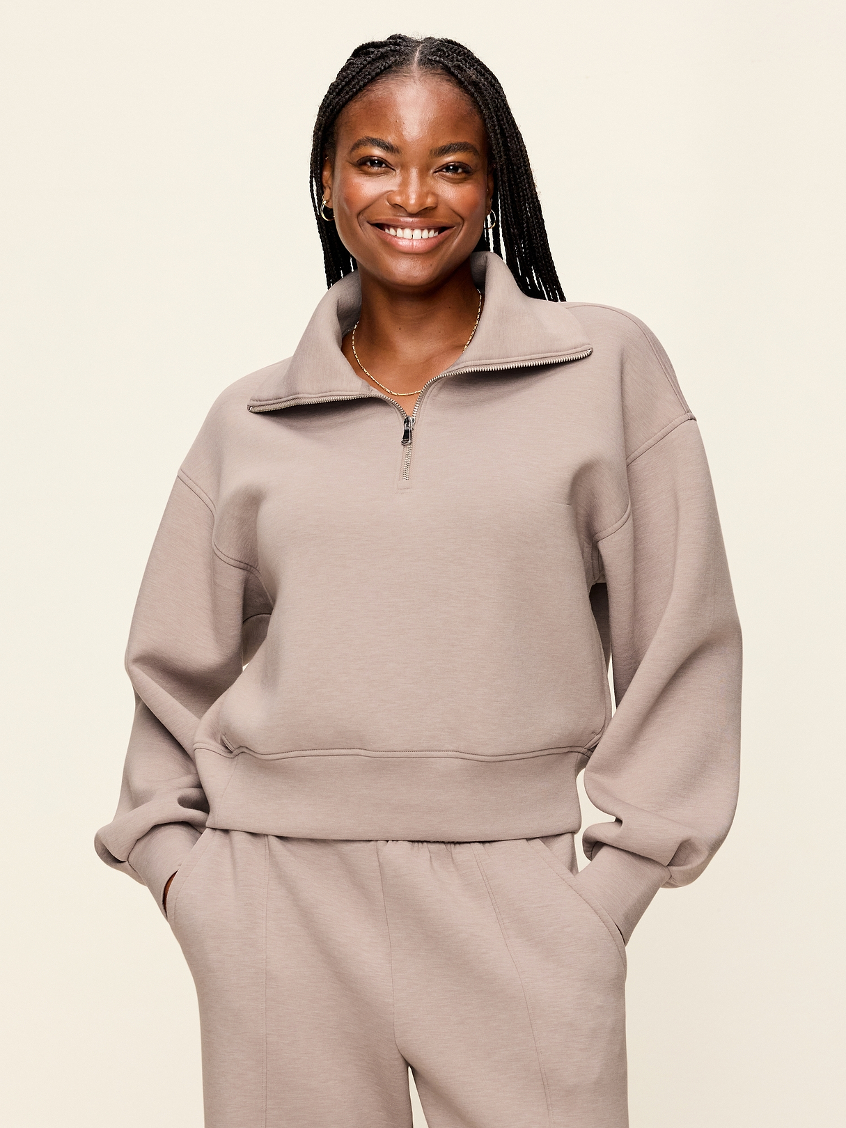 Bounce Fleece Half-Zip Pullover Sweatshirt | Old Navy
