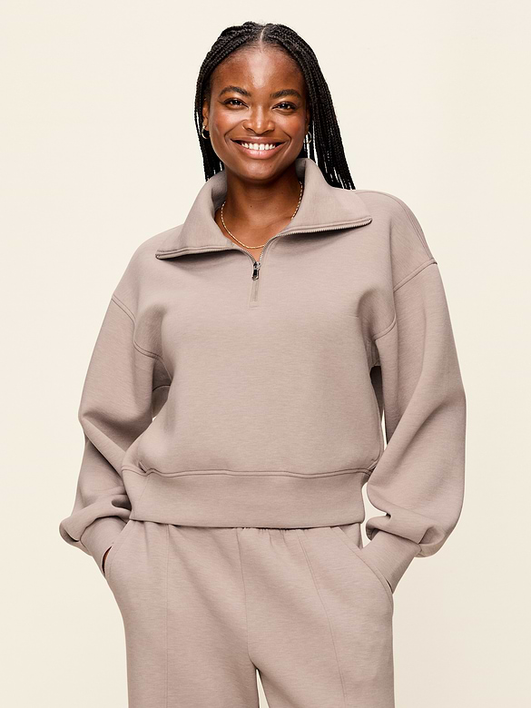 Bounce Fleece Half-Zip Pullover Sweatshirt