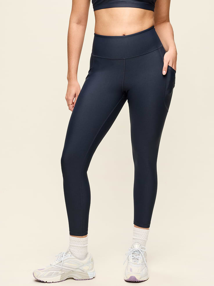 Image number 6 showing, High-Waisted PowerSoft 7/8 Pocket Leggings
