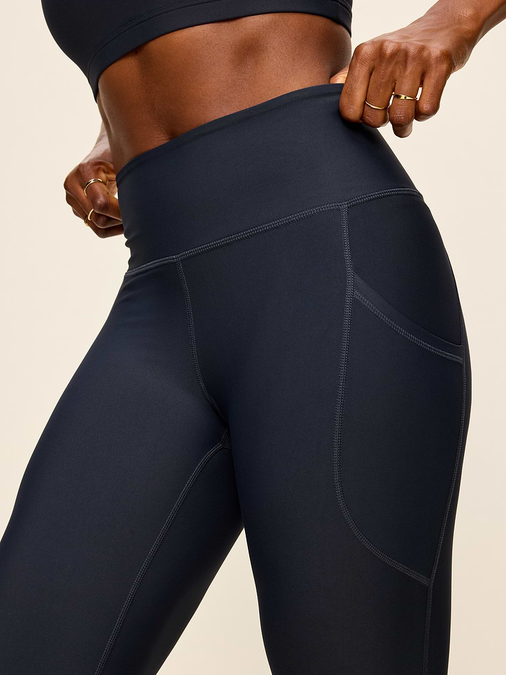 Image number 5 showing, High-Waisted PowerSoft 7/8 Pocket Leggings
