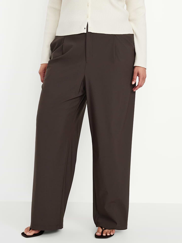 Image number 8 showing, High-Waisted SleekTech Trouser Pants