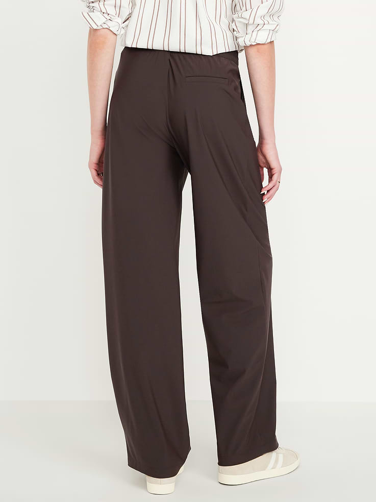 Image number 2 showing, High-Waisted SleekTech Trouser Pants