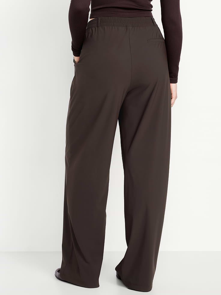 Image number 7 showing, High-Waisted SleekTech Trouser Pants
