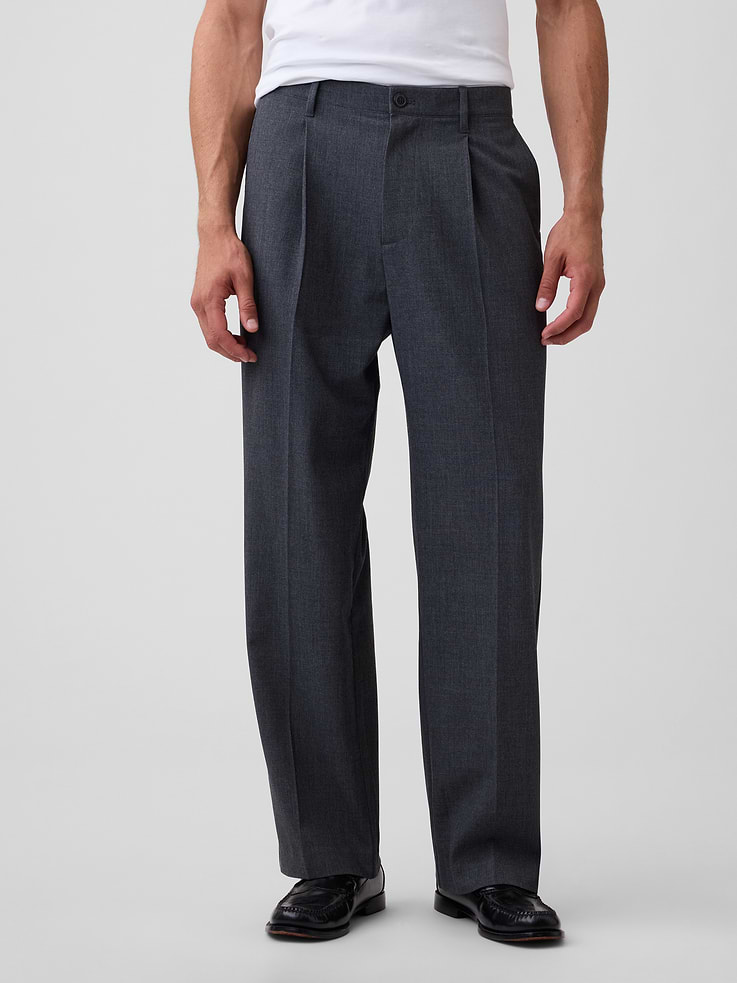 Image number 3 showing, Relaxed Pleated Trousers