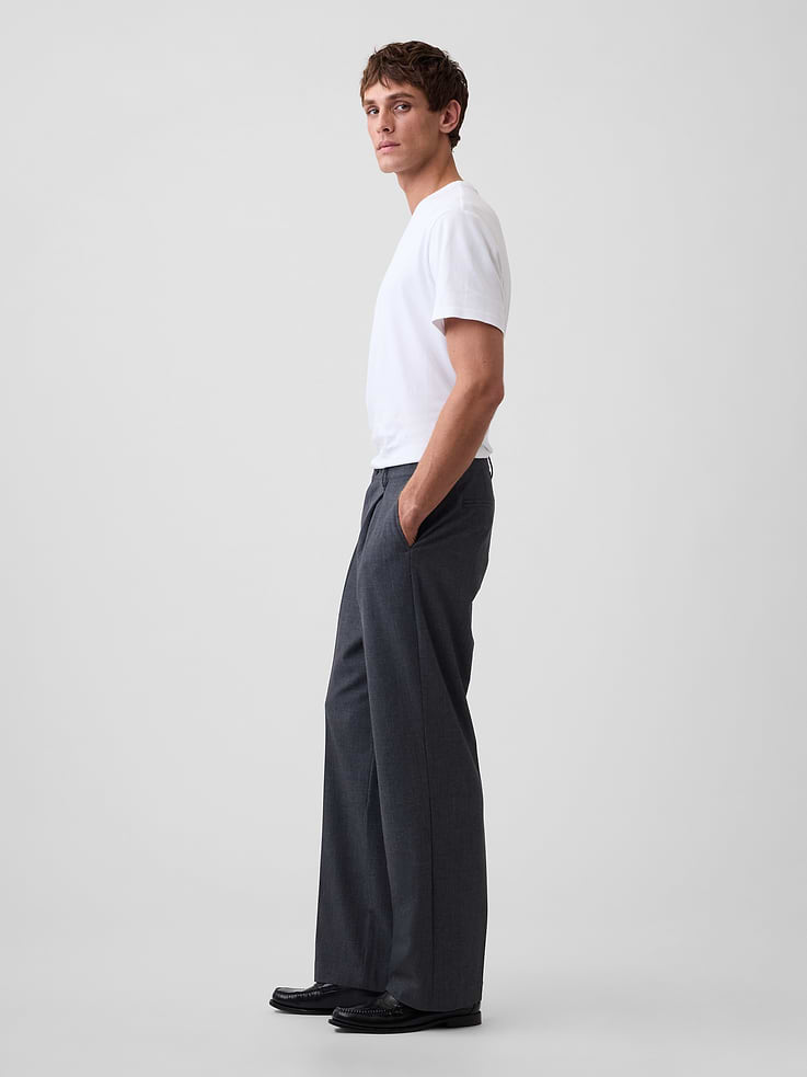 Image number 4 showing, Relaxed Pleated Trousers