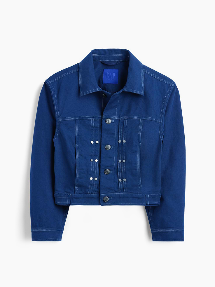 Image number 8 showing, GapStudio Crop Canvas Jacket