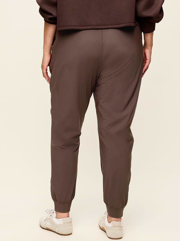 High-Waisted SleekTech Joggers