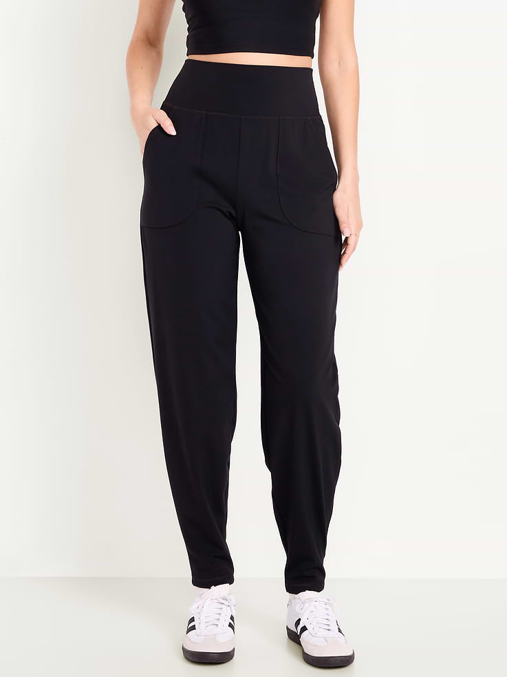 Image number 1 showing, High-Waisted StudioSmooth Jogger