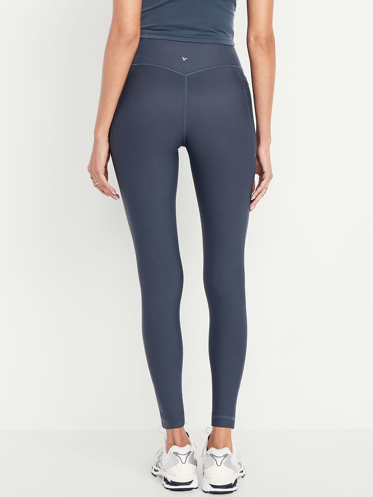 Image number 2 showing, Extra-High Waisted PowerSoft Boundless 7/8 Pocket Leggings – No Front Seam