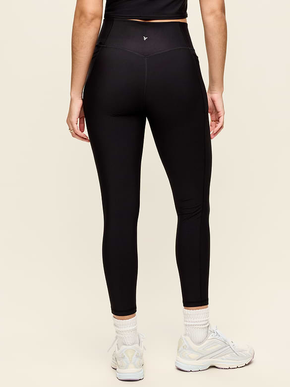 Extra-High Waisted PowerSoft Boundless 7/8 Pocket Leggings – No Front Seam