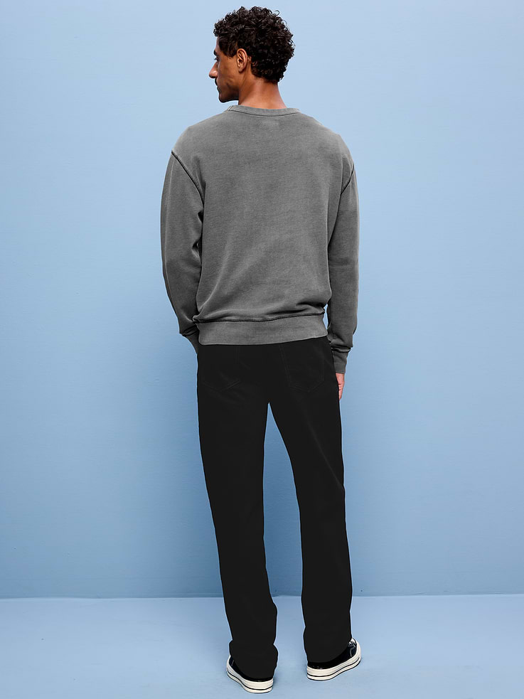 Image number 3 showing, Structured Loose Non-Stretch Jeans