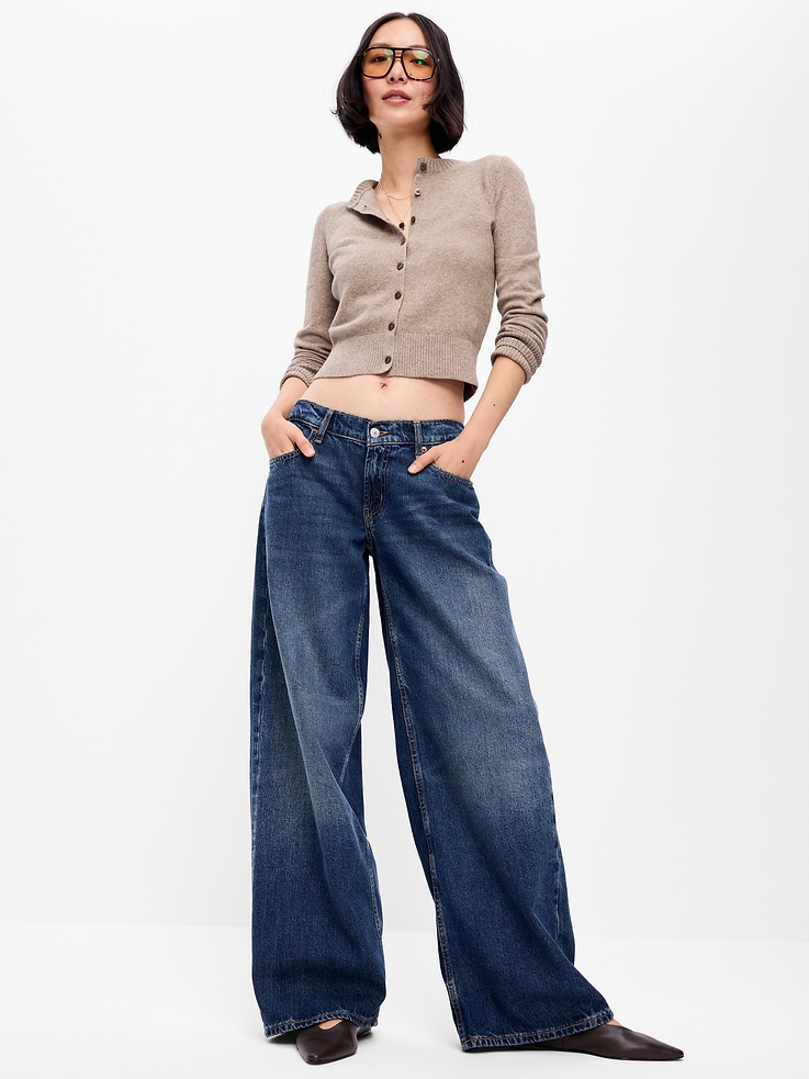 Image number 3 showing, SoSoft Cropped Crew-Neck Cardigan