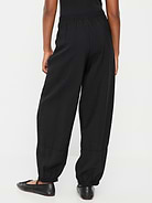 Image number 2 showing, High-Waisted Crinkled Harem Pants for Girls
