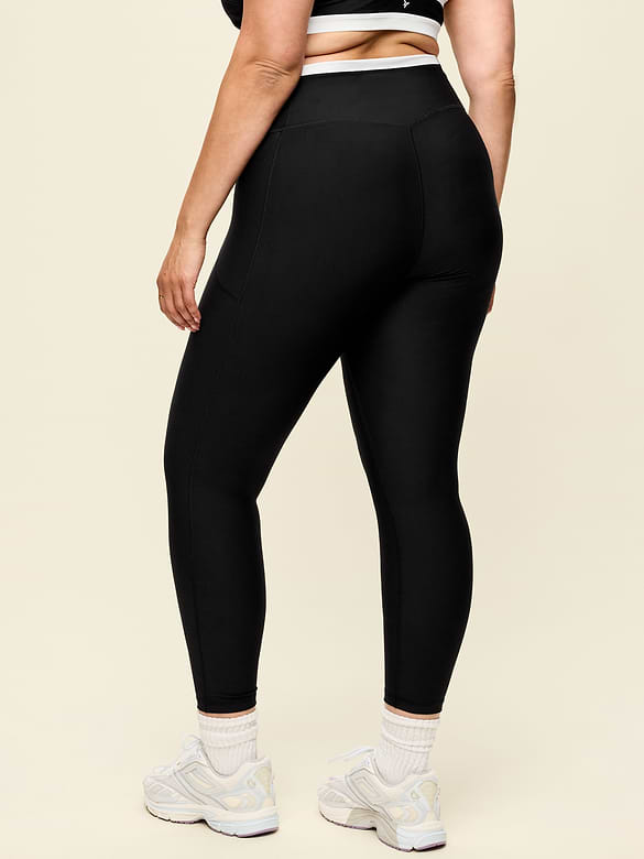 Extra-High Waisted PowerSoft Boundless 7/8 Pocket Leggings – No Front Seam